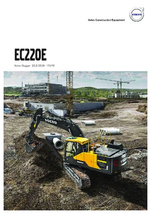 Excavatrice sur chenilles Volvo EC220EL