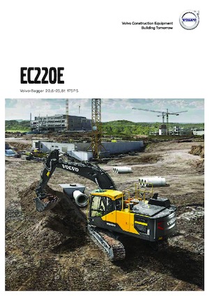 Excavatrice sur chenilles Volvo EC220EL