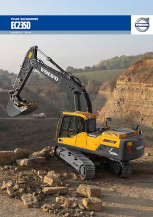 Excavatrice sur chenilles Volvo EC235DNL