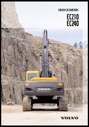 Excavatrice sur chenilles Volvo EC210