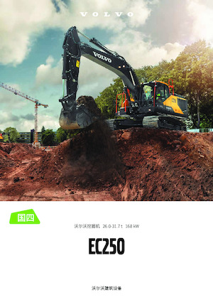 Excavatrice sur chenilles Volvo EC250 CN4