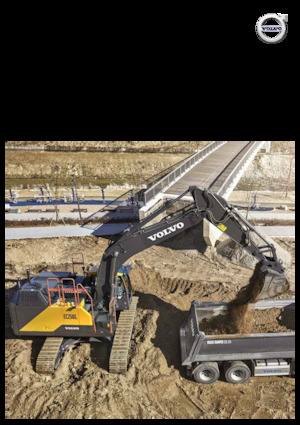 Excavatrice sur chenilles Volvo EC250ENL Hybrid