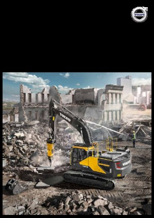 Excavatrice sur chenilles Volvo EC250ENL