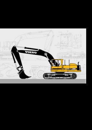 Excavatrice sur chenilles Volvo EC340