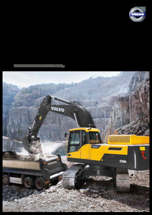 Excavatrice sur chenilles Volvo EC350DL