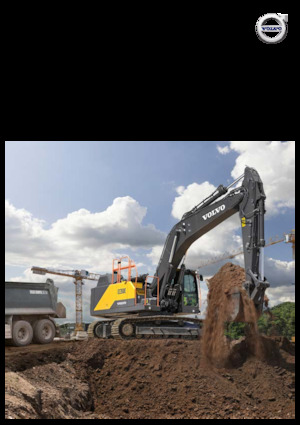 Excavatrice sur chenilles Volvo EC350E Hybrid