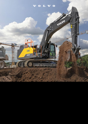 Excavatrice sur chenilles Volvo EC350EL Hybrid