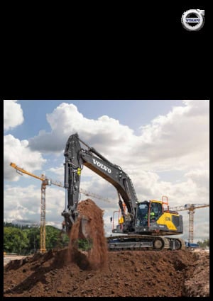 Excavatrice sur chenilles Volvo EC350ENL