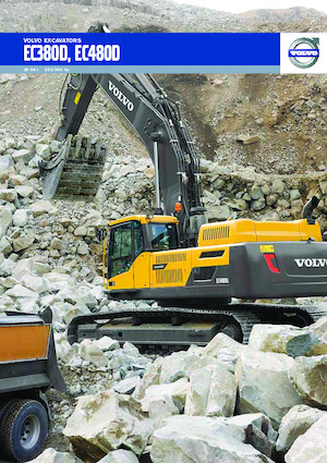Excavatrice sur chenilles Volvo EC380DL
