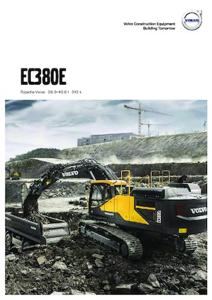 Excavatrice sur chenilles Volvo EC380ENL