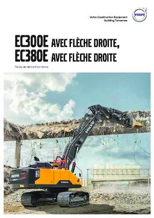 Excavatrice sur chenilles Volvo EC300EN Straight boom