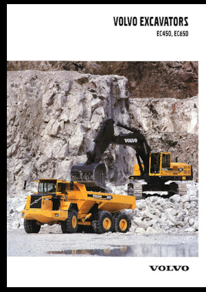 Excavatrice sur chenilles Volvo EC650