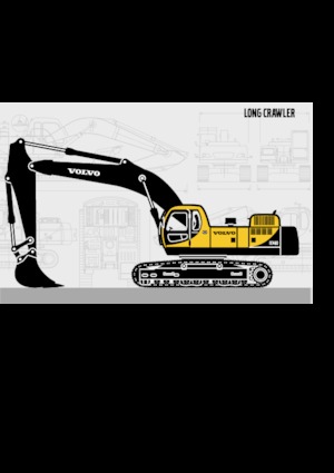 Excavatrice sur chenilles Volvo EC460LC
