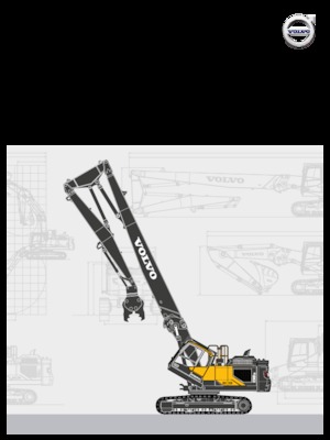 Excavatrice sur chenilles Volvo EC480E HR