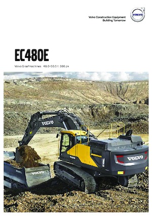 Excavatrice sur chenilles Volvo EC480EL