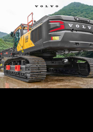 Excavatrice sur chenilles Volvo EC500 High Reach