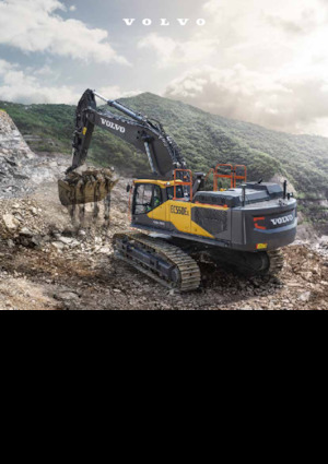 Excavatrice sur chenilles Volvo EC550E
