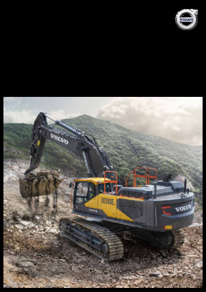 Excavatrice sur chenilles Volvo EC550E