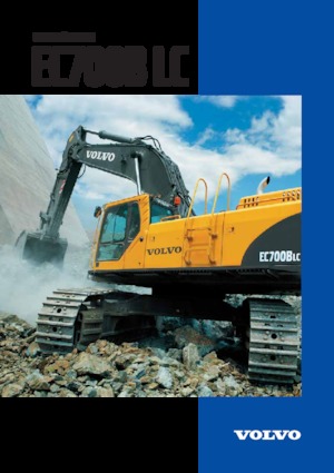 Excavatrice sur chenilles Volvo EC700BLC