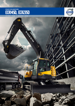 Excavatrice sur chenilles Volvo ECR145DL