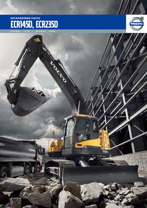 Excavatrice sur chenilles Volvo ECR145DL