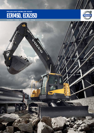 Excavatrice sur chenilles Volvo ECR145DL