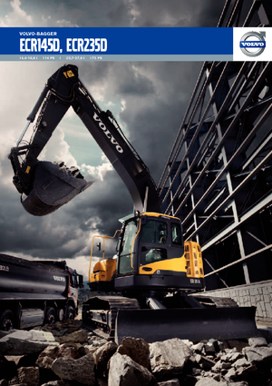 Excavatrice sur chenilles Volvo ECR145DL