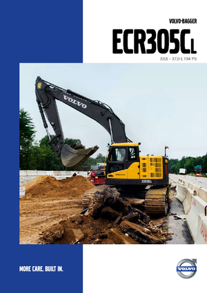 Excavatrice sur chenilles Volvo ECR305CL