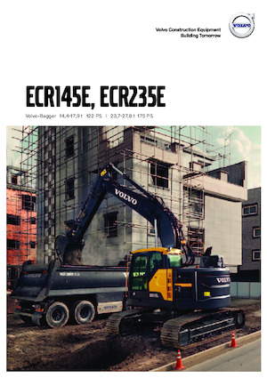 Excavatrice sur chenilles Volvo ECR235E