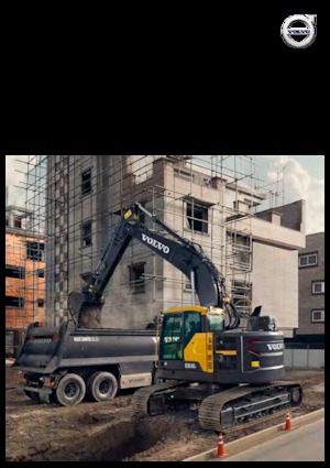 Excavatrice sur chenilles Volvo ECR235EL
