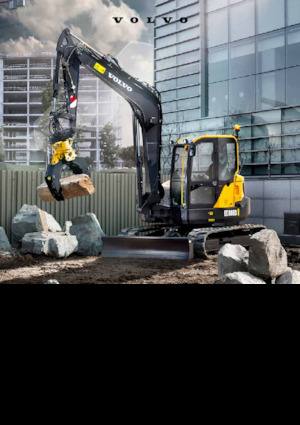 Excavatrice sur chenilles Volvo ECR88D