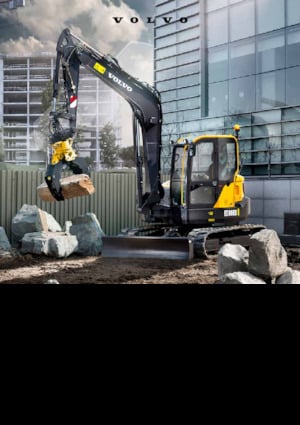 Excavatrice sur chenilles Volvo ECR88D