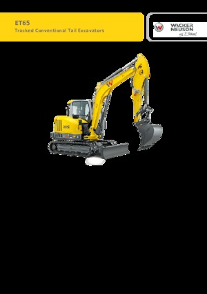 Excavatrice sur chenilles Wacker Neuson ET65