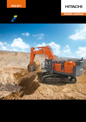 Excavatrice sur chenilles Hitachi EX1200-7 LD