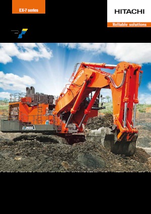Excavatrice sur chenilles Hitachi EX2600-7