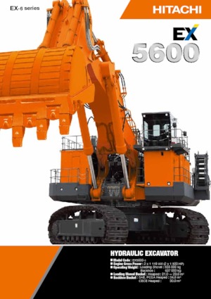 Excavatrice sur chenilles Hitachi EX5600-6