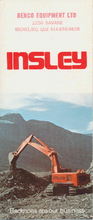 Excavatrice sur chenilles Insley H-2500C