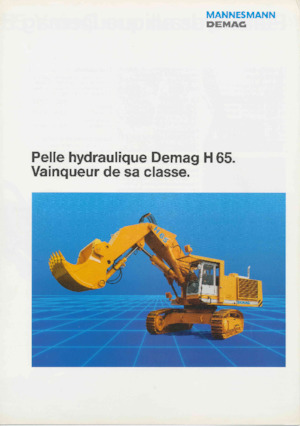 Excavatrice sur chenilles Demag H 65