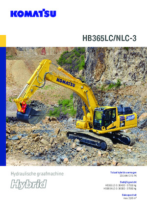 Excavatrice sur chenilles Komatsu HB365LC-3E0