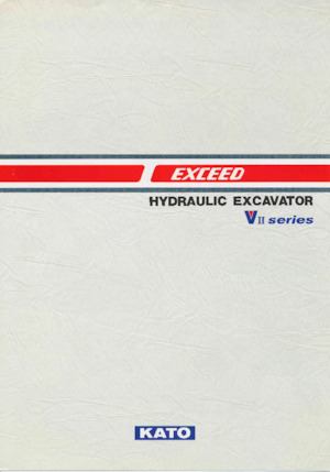 Excavatrice sur chenilles Kato HD900VII EXCEED