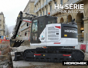Excavatrice sur chenilles Hidromek HMK 145 LC SR