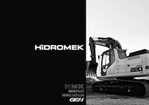 Excavatrice sur chenilles Hidromek HMK 220 LCLR