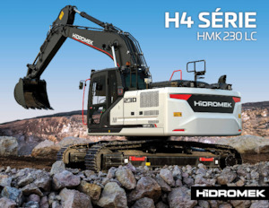 Excavatrice sur chenilles Hidromek HMK 230 NLC