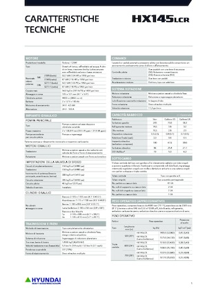 Excavatrice sur chenilles Hyundai HX145LCR