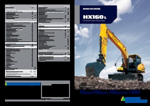 Excavatrice sur chenilles Hyundai HX160LD