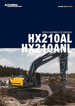 Excavatrice sur chenilles Hyundai HX210AL