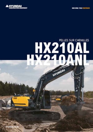 Excavatrice sur chenilles Hyundai HX210AL