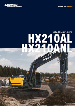 Excavatrice sur chenilles Hyundai HX210AL