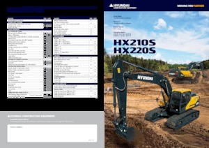 Excavatrice sur chenilles Hyundai HX220S