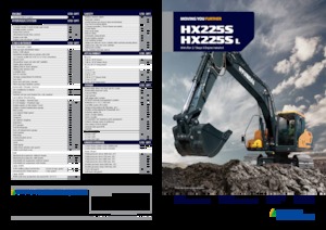 Excavatrice sur chenilles Hyundai HX225SL